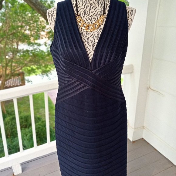 Betsy Adam Black Bandage Dress - Picture 3 of 6